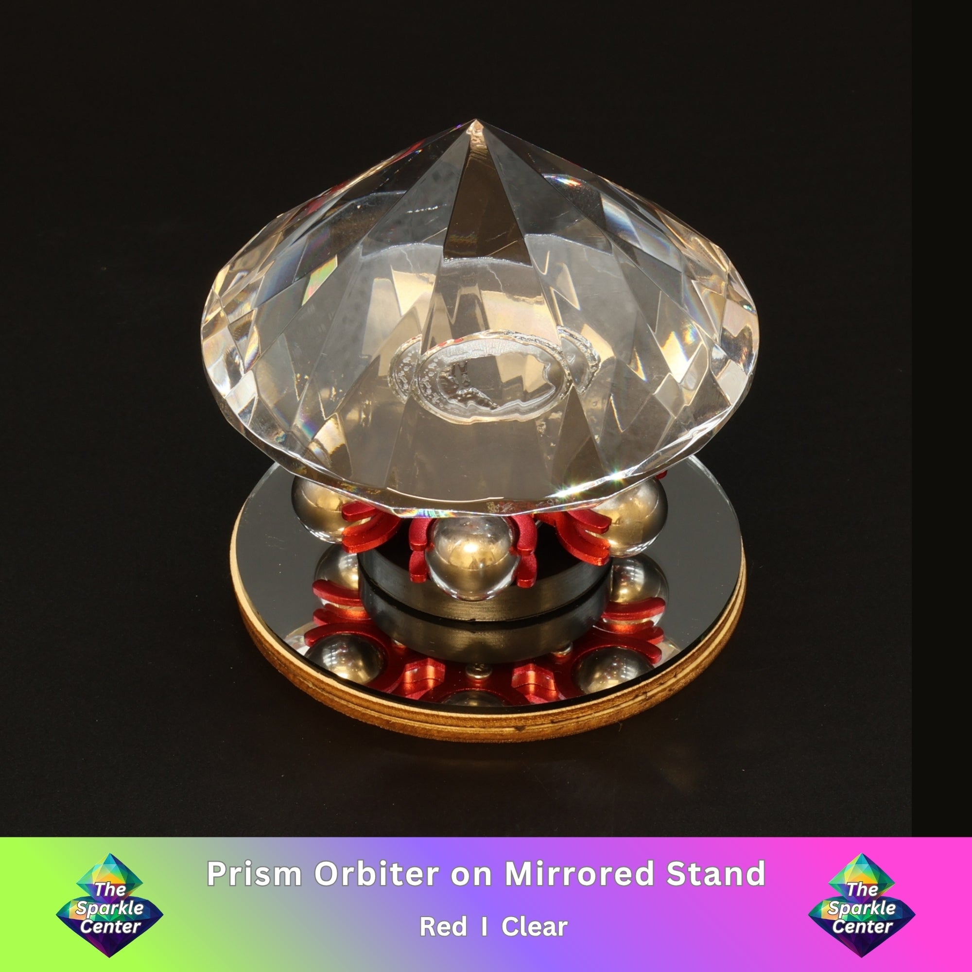 Prism Orbiter™ on Mirrored Stand