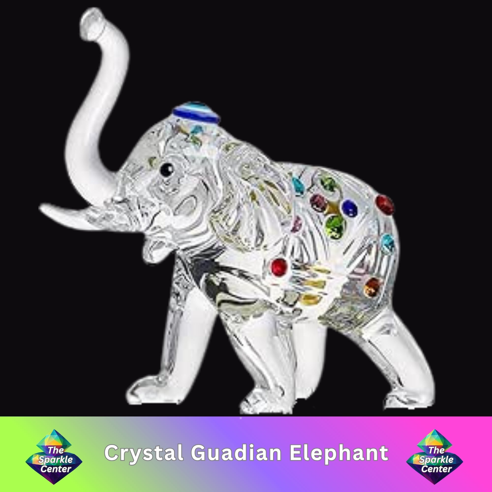 Crystal Guardian Elephant