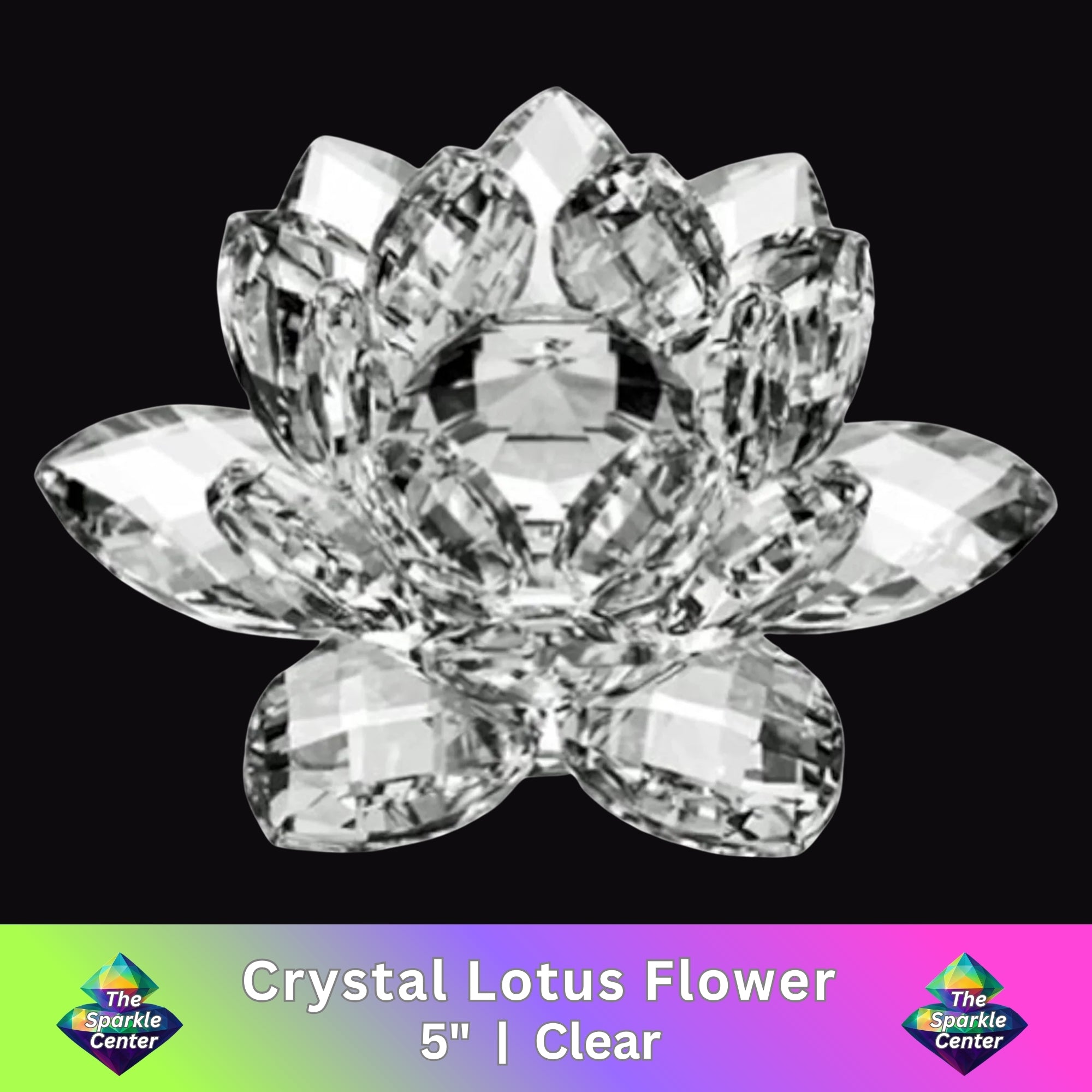 Crystal Lotus (5")