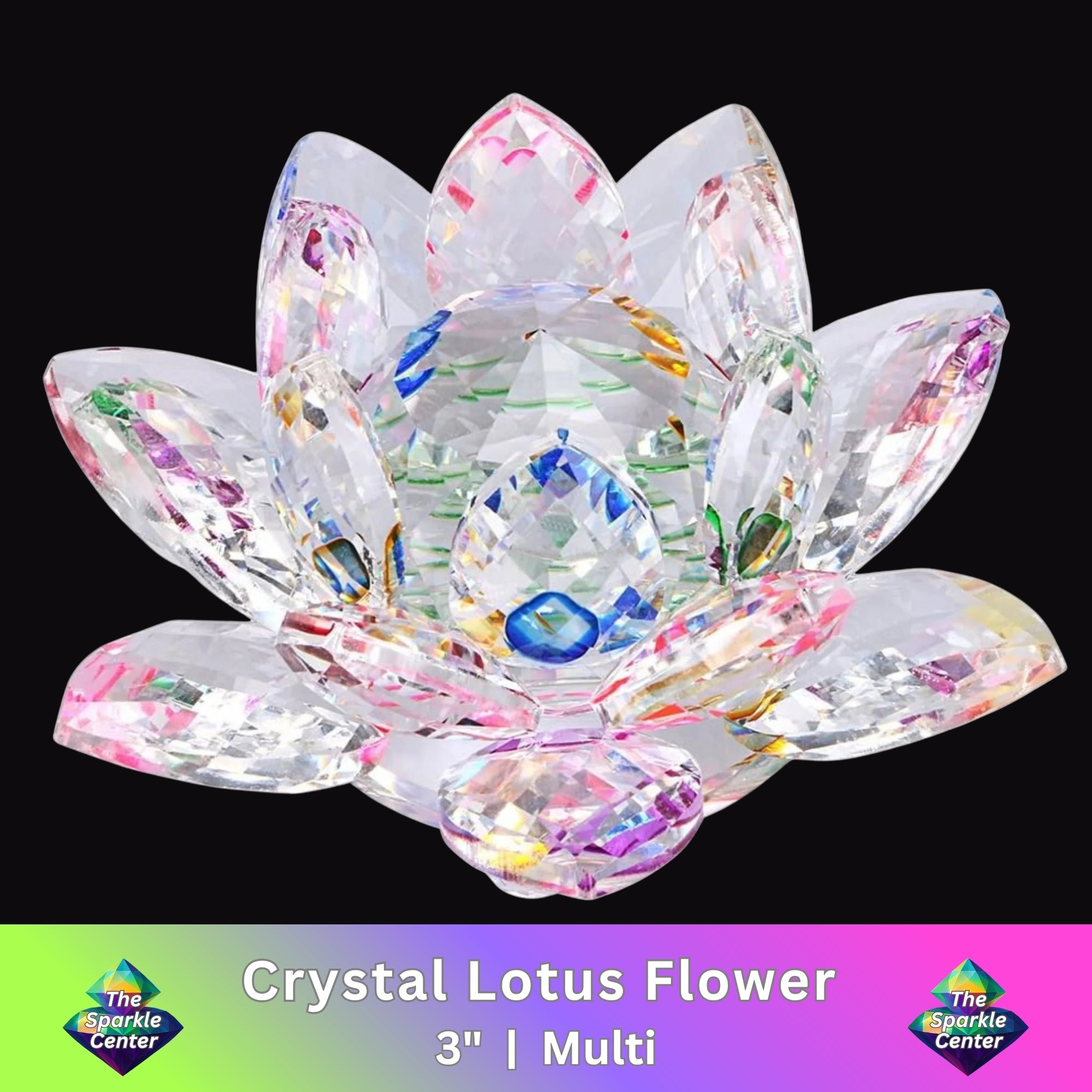 Crystal Lotus (3")