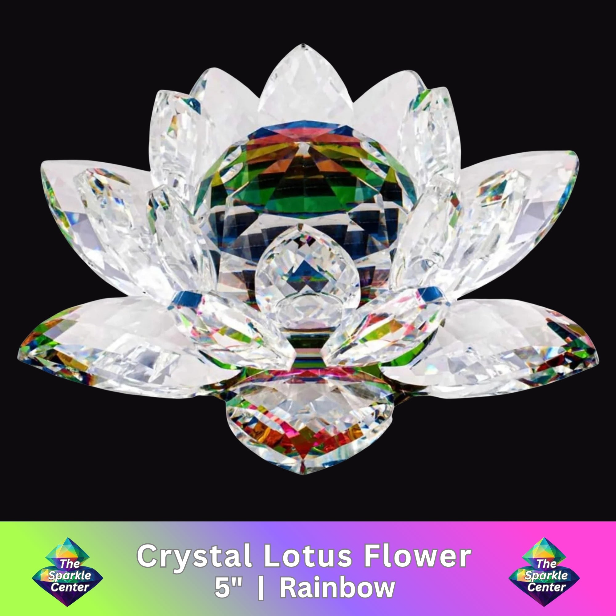 Crystal Lotus (5")