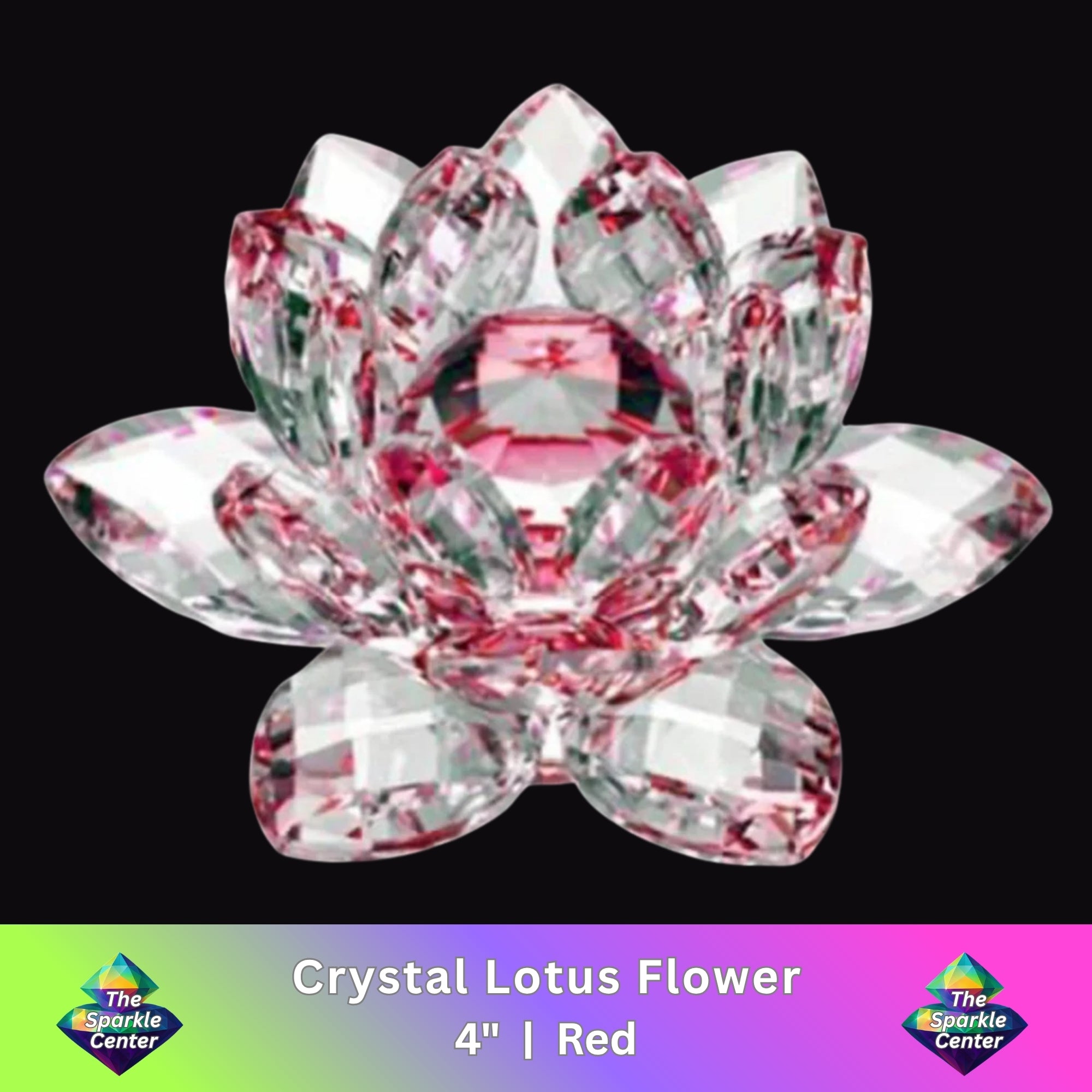 Crystal Lotus (4")