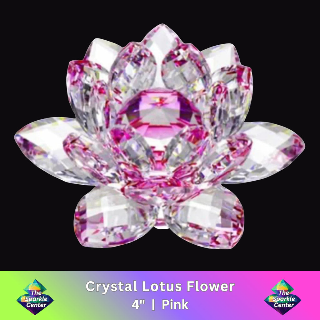 Crystal Lotus (4")