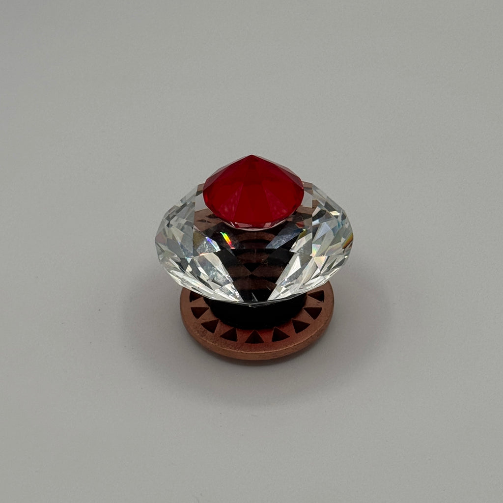 Taj – Color-Topped Fused Crystal Diamond