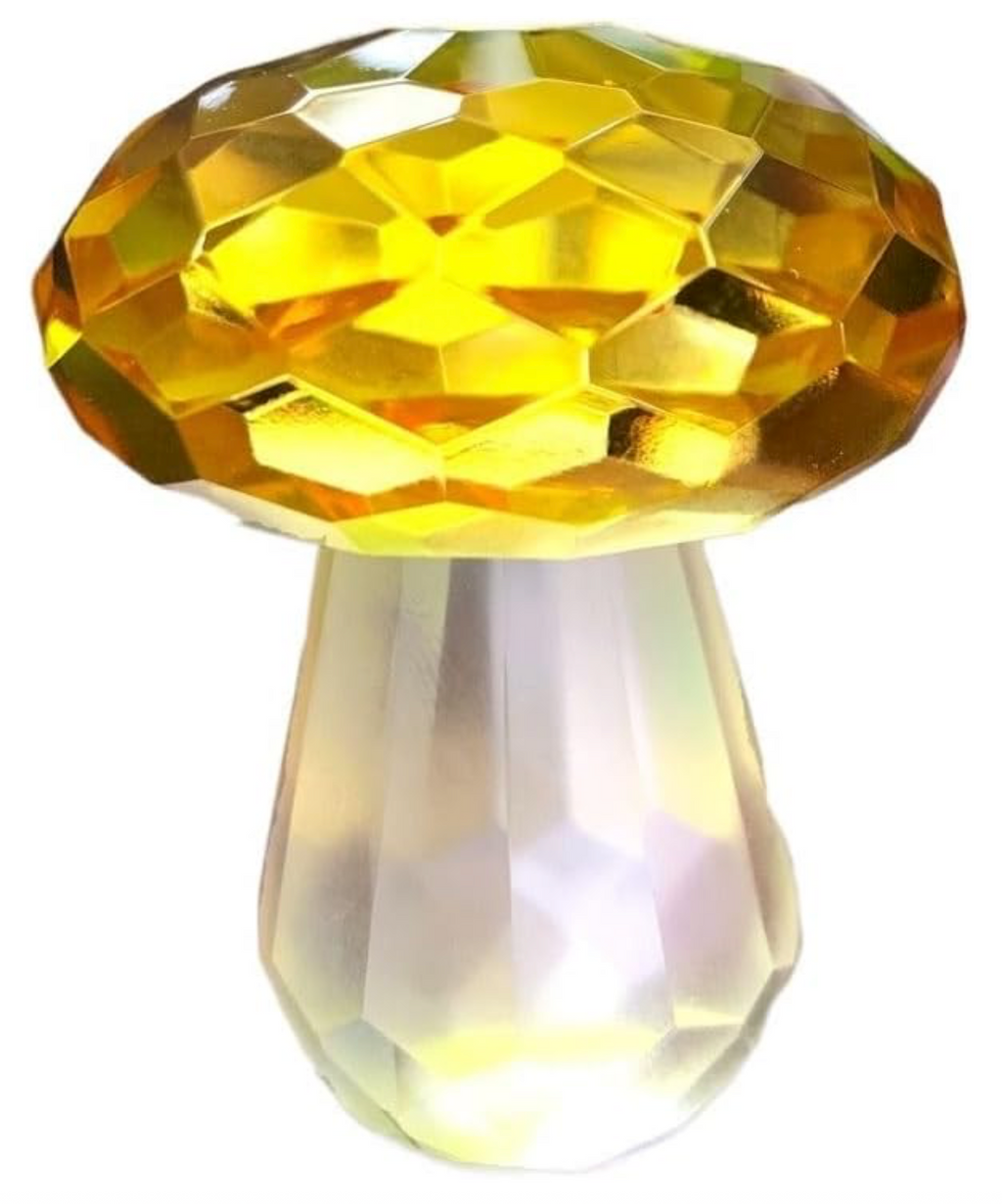 Crystal Mushroom Figurine